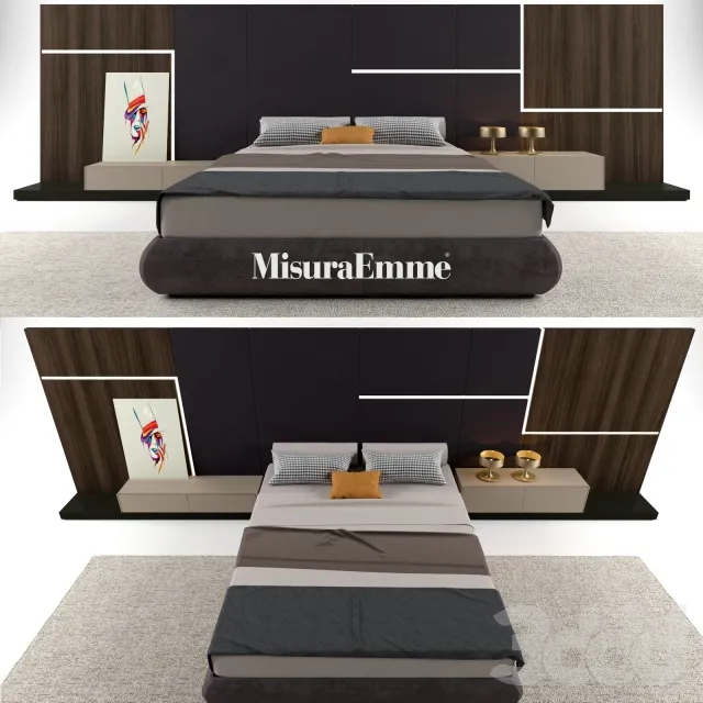 GHIROLETTO bed by MisuraEmme – 215337