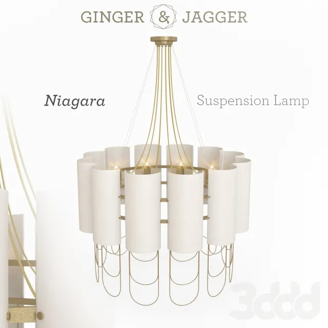Gingerandjagger Niagara suspension lamp – 215377