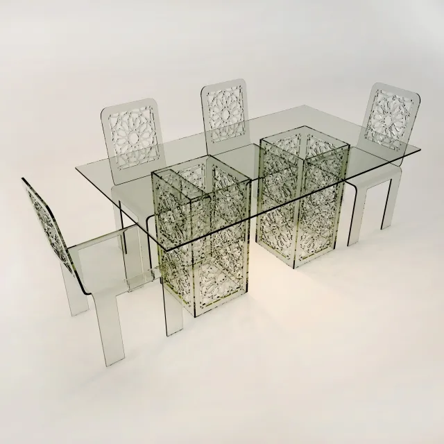 Glass Table_66 – 215487