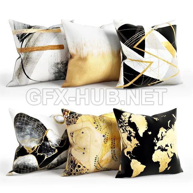 Gold Pillow Set 003 – 215555