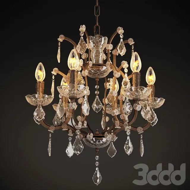 GRAMERCY HOME – ANETA CHANDELIER CH097-6 – 215637