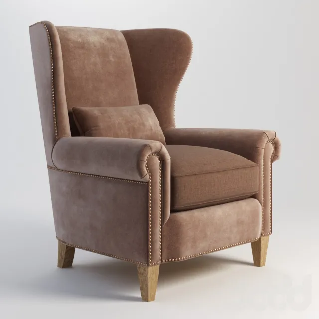 GRAMERCY HOME – MALONNE ARMCHAIR 602.012-V03 F02 – 215729