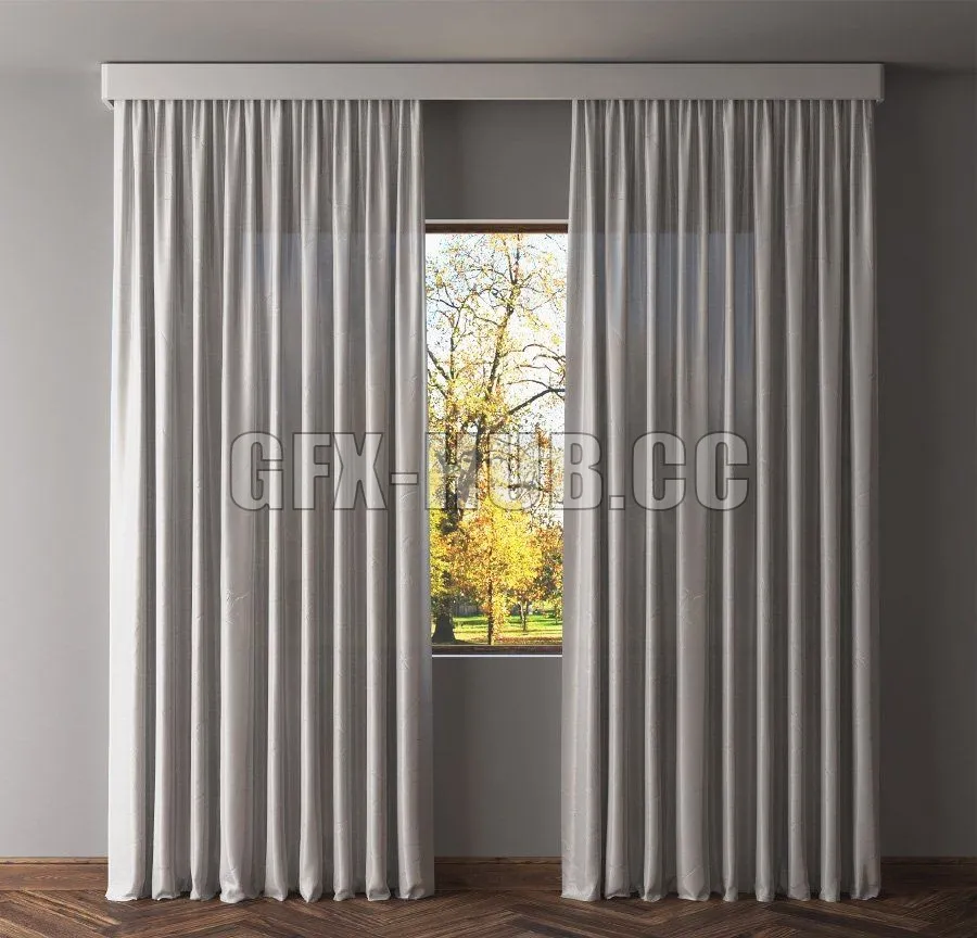 Grey curtain – 215871