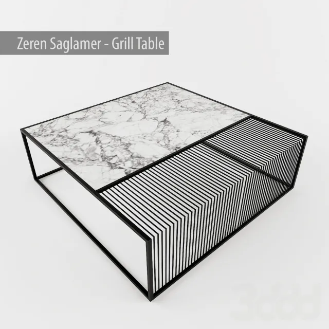Grill Table by Zeren Saglamer – 215879
