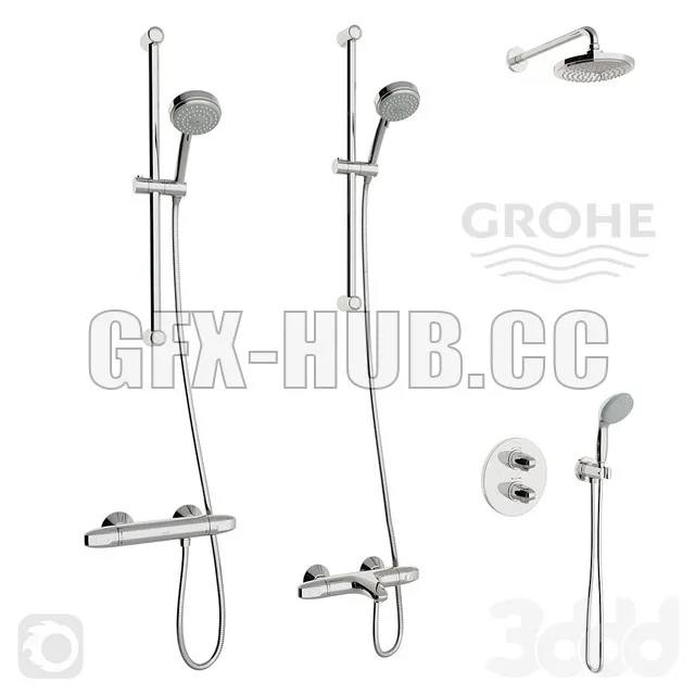 Grohe Grohtherm 1000 Thermostat set – 215903