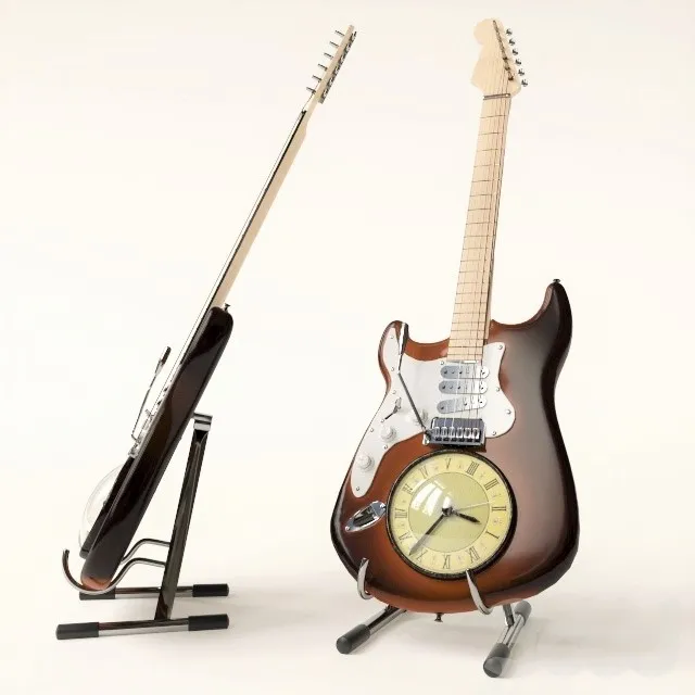 Guitar clock – 215959