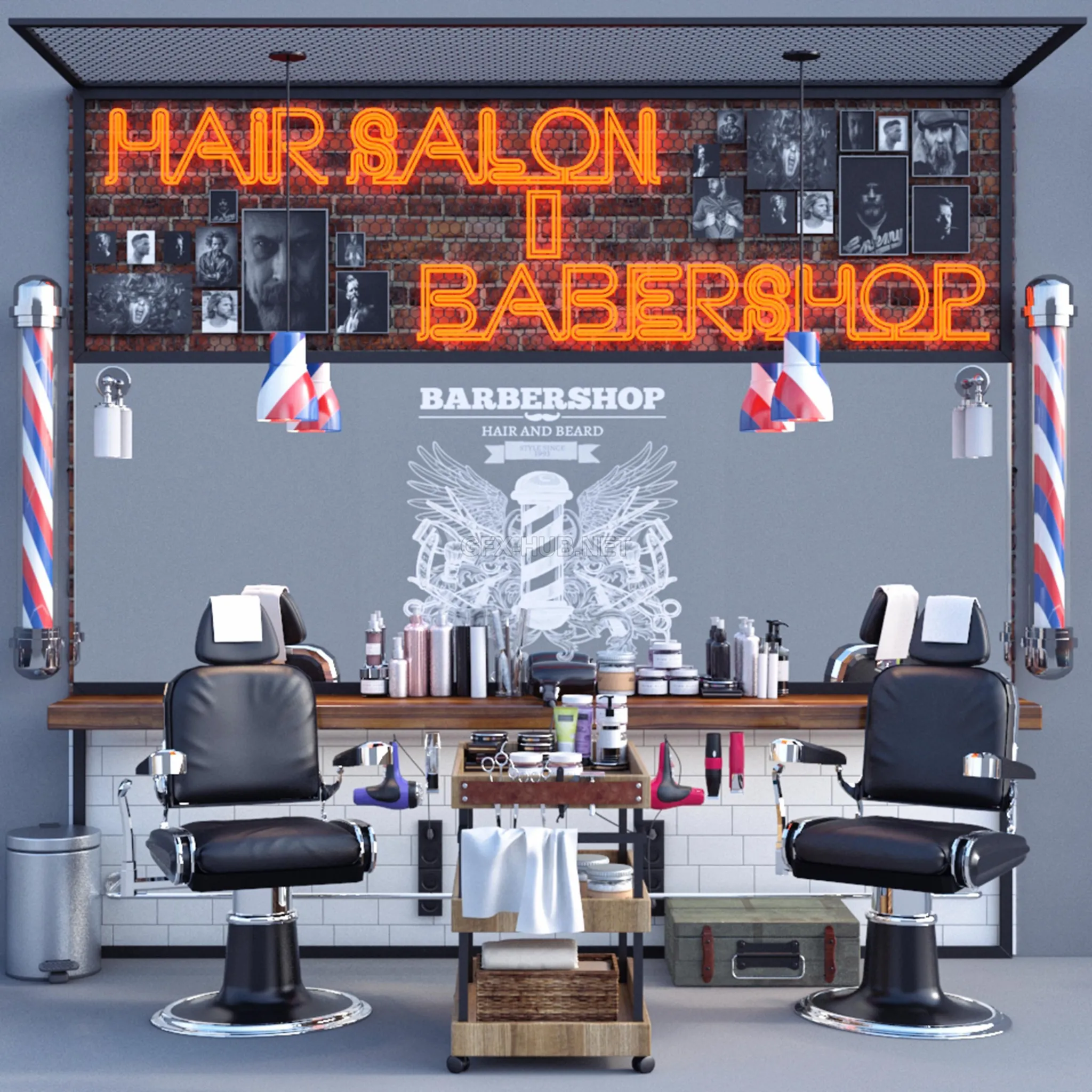 Hair Salon Barber Shop – 215999