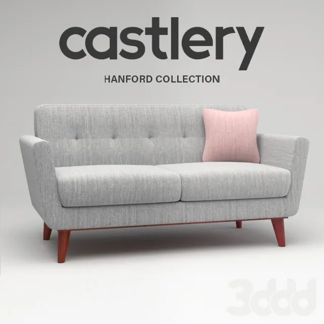 Hanford Loveseat Sofa by Castlery – 216071