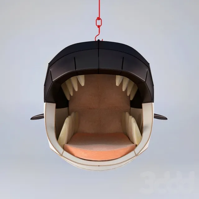 Hanging shark chair bt Porky Hefer – 216095