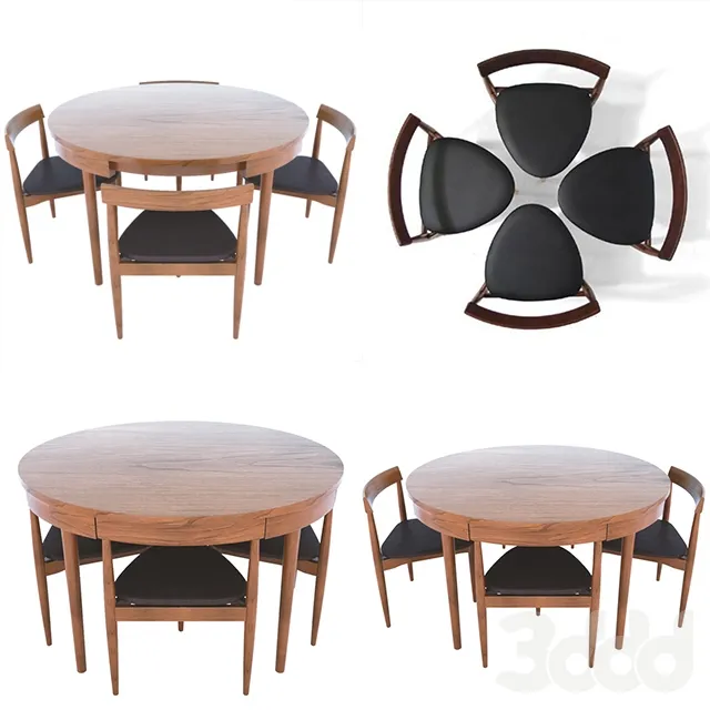 Hans Compact Dining Set – 216111