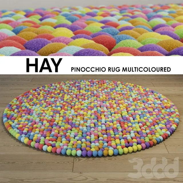 Hay Pinocchio Rug Multicoloured – 216205