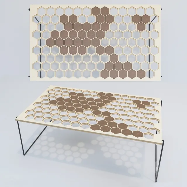 Honeycomb Coffee Table – 216453