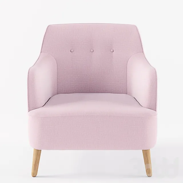 House Doctor Quest armchair dusty pink – 216559