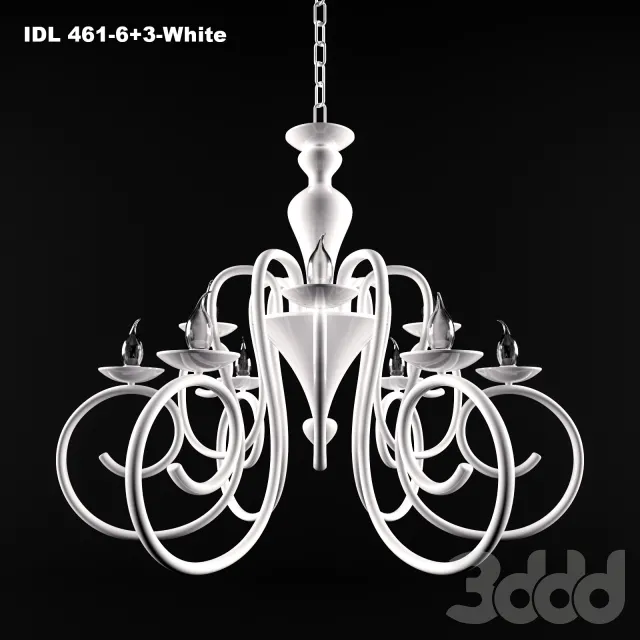 IDL DECO 461-6+3-White – 216751