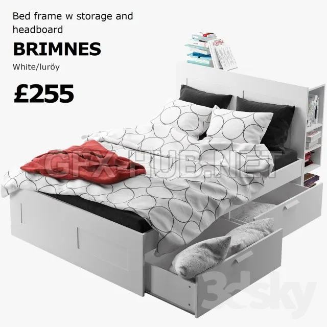IKEA BRIMNES BED – 216781