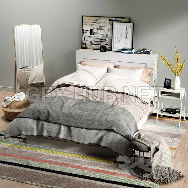 IKEA BRIMNES Bedroom – 216783