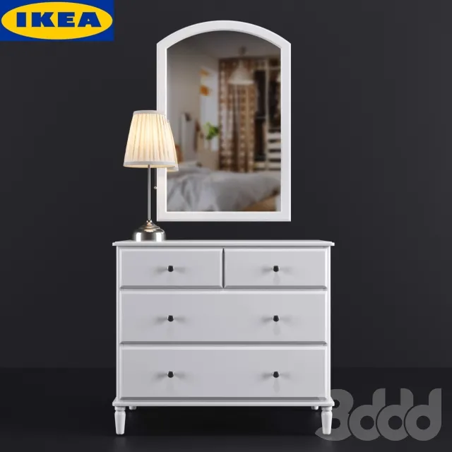 IKEA TYSSEDAL Chest 4 drawers – 216965