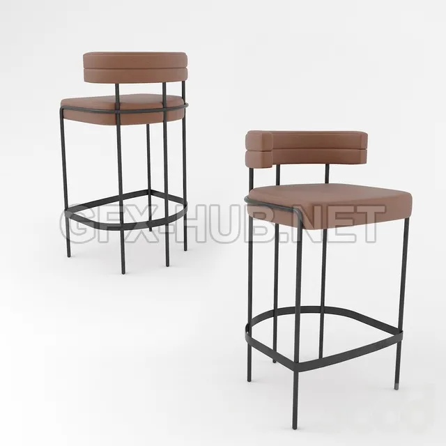 Industrial bar chair – 217119