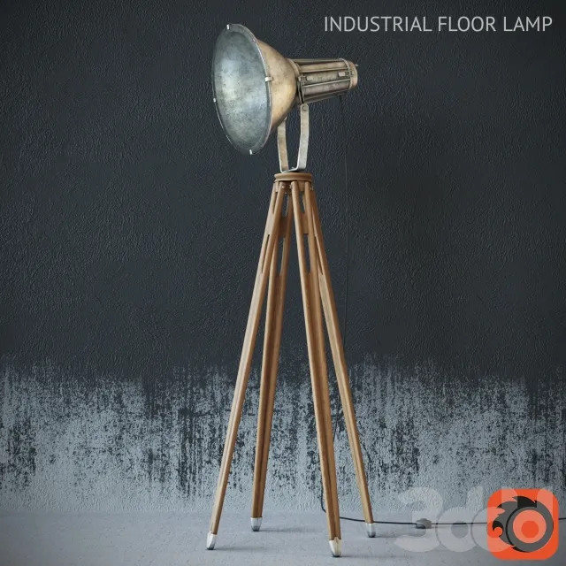 Industrial floor lamp – 217137