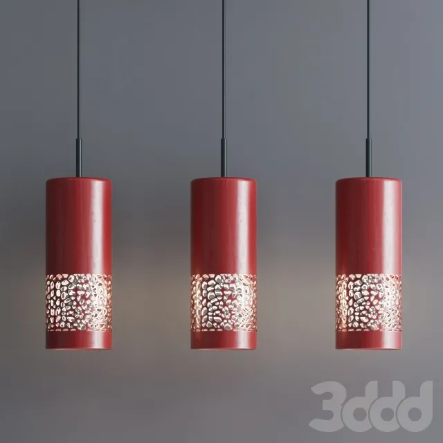 Industrial Pendant Red Set – 217157