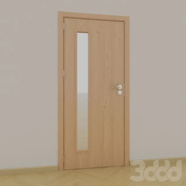 Interior door with glass in left cone – 217245