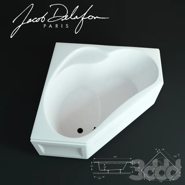 Jacob Delafon Buthtab BAIN-DOUCHE ULTIMATE – 217385