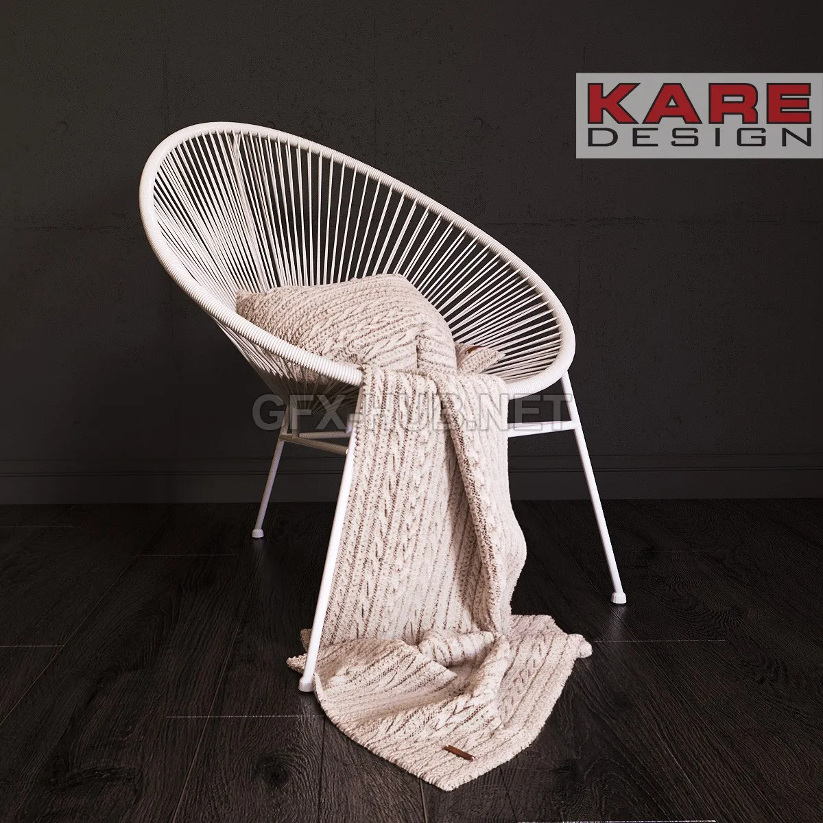 Kare Design Spagetti armchair – 217627