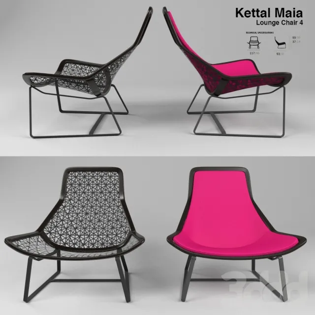 Kettal Maia Lounge Chair – 217743