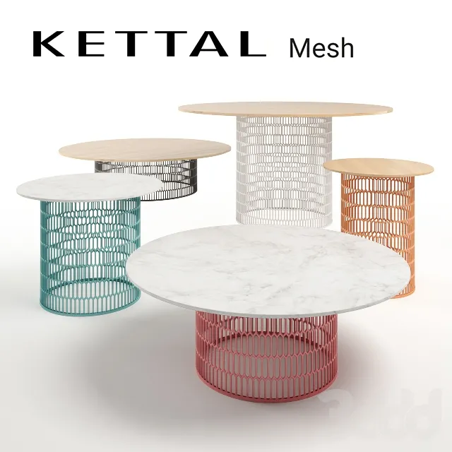 Kettal mesh tables – 217745