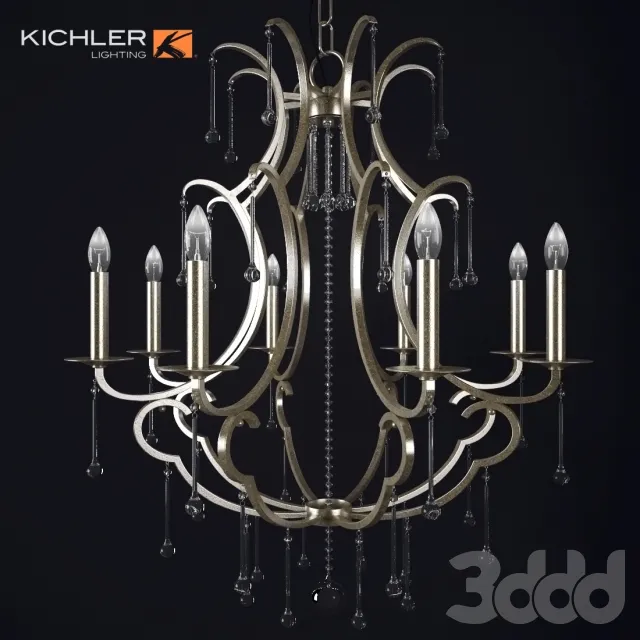 Kichler Lighting Shelsley Collection Shelsley 8 Light Chandelier – 217789