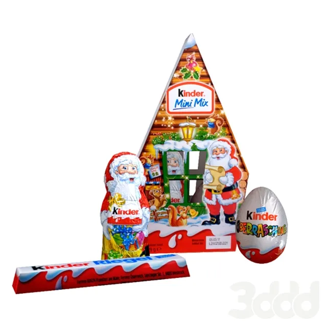 kinder christmas chocolate pack – 217823