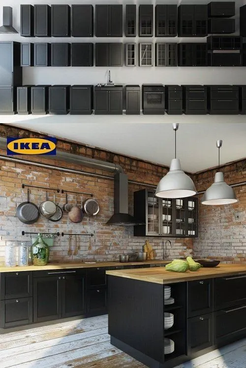 Kitchen IKEA Laksarbi – 217913