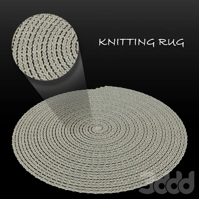Knitting rug – 218013