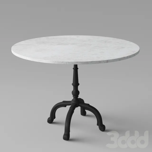 La Coupole Round Iron Bistro Table – 218387