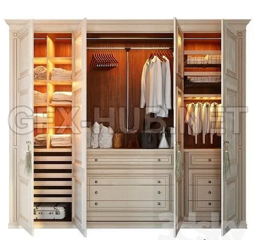 Lanpas closet (Fiesole) 3d Model – 218571