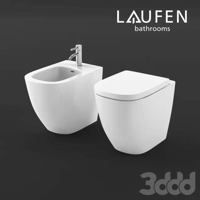 Laufen Palomba Floorstanding bidet and WC – 218627