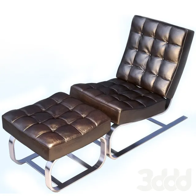 leather chaise lounge – 218711