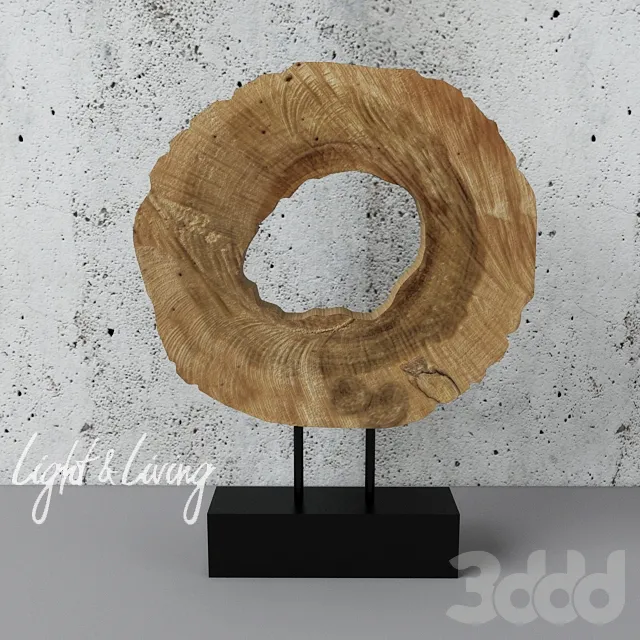 LightLiving Ornament Tree Trunk Round – 218915