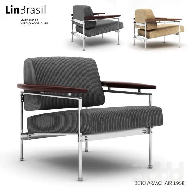 LINBRASIL BETO ARMCHAIR 1958 – 218971