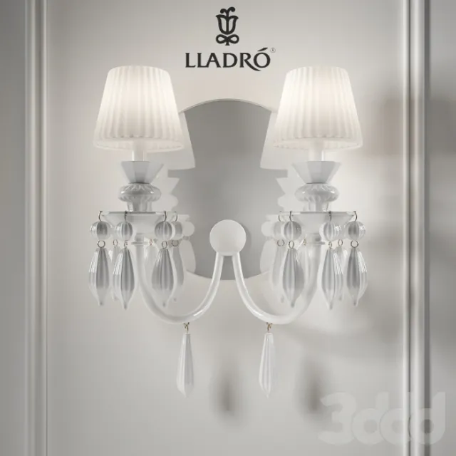 Lladro- Belle de Nuit Wall lamp – 219043