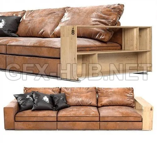 Loft Sofa Clyde 3D Model – 219127