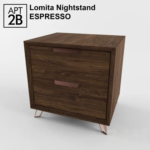 Lomita Nightstand Espresso – 219167