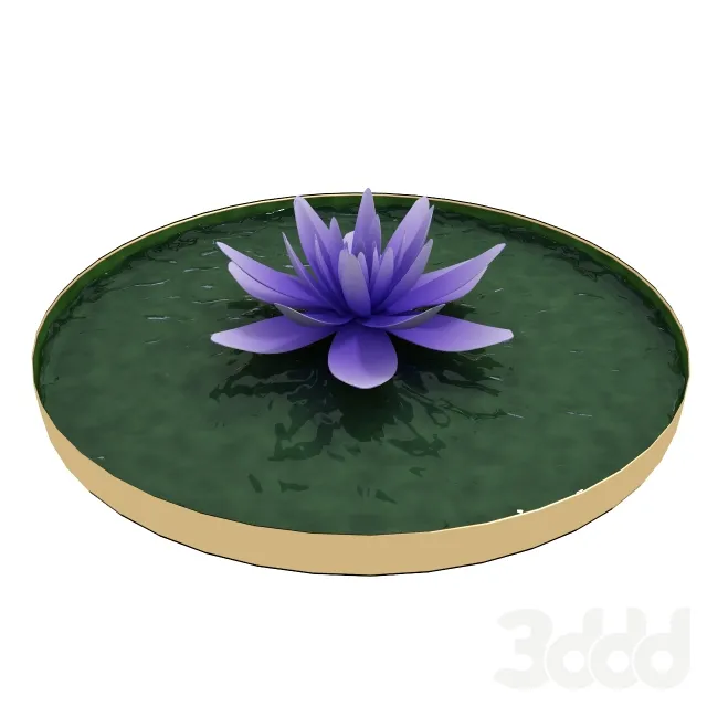 lotus plate – 219213
