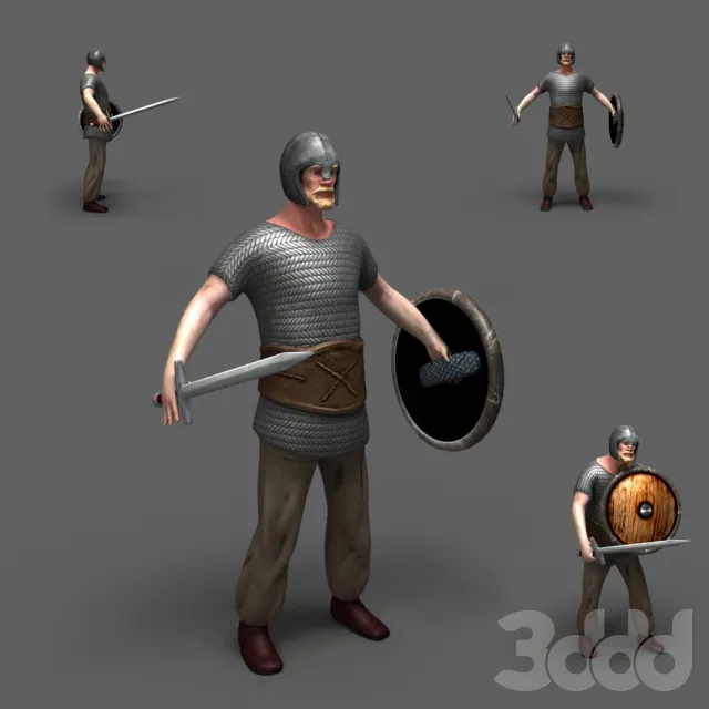 Low poly warrior – 219271