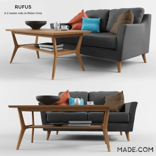 MADE Rufus 2 Seater – 219517