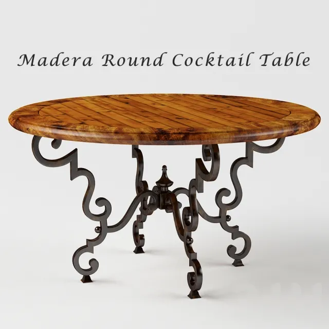 Madera Round Cocktail Table – 219527