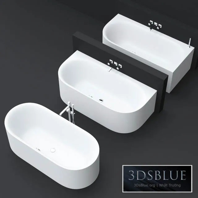 BetteLux Oval bathtubs by Bette 3DS Max - thumbnail 3
