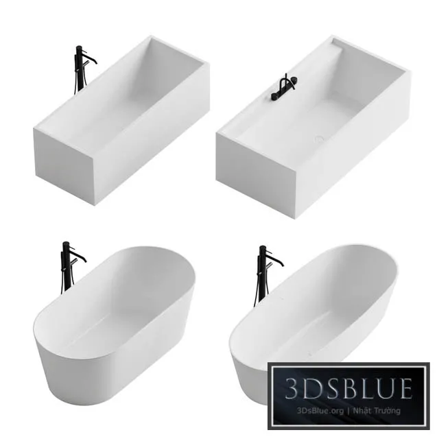 BATHROOM – BATHTUB – 3DSKY Models – 1384