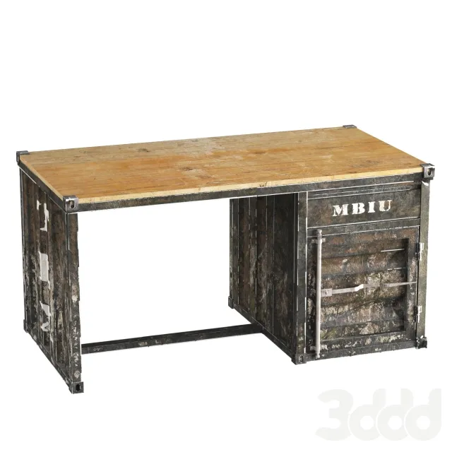 Metal,Container Desk – 220015
