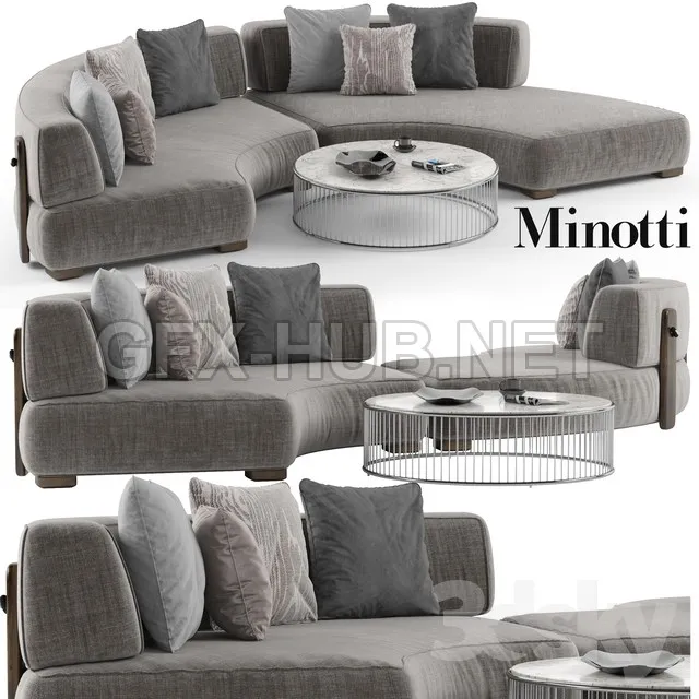 Minotti Florida Sofa Set 1 – 220247